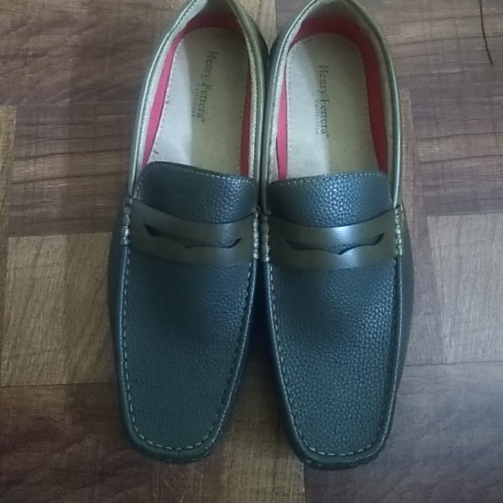 Henry Ferrera men's penny loafers size 13